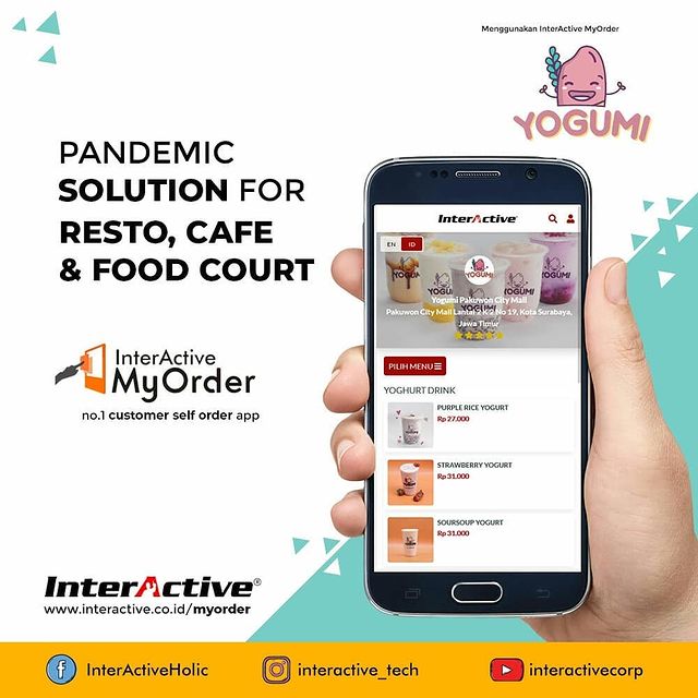 Klien InterActive MyResto Bisnis Yogumi