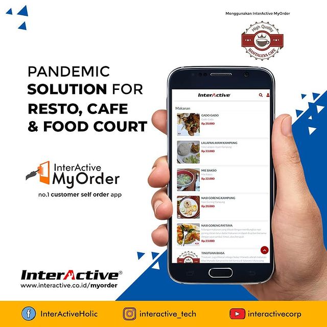Klien InterActive MyResto Bisnis Hantaleya Cafe