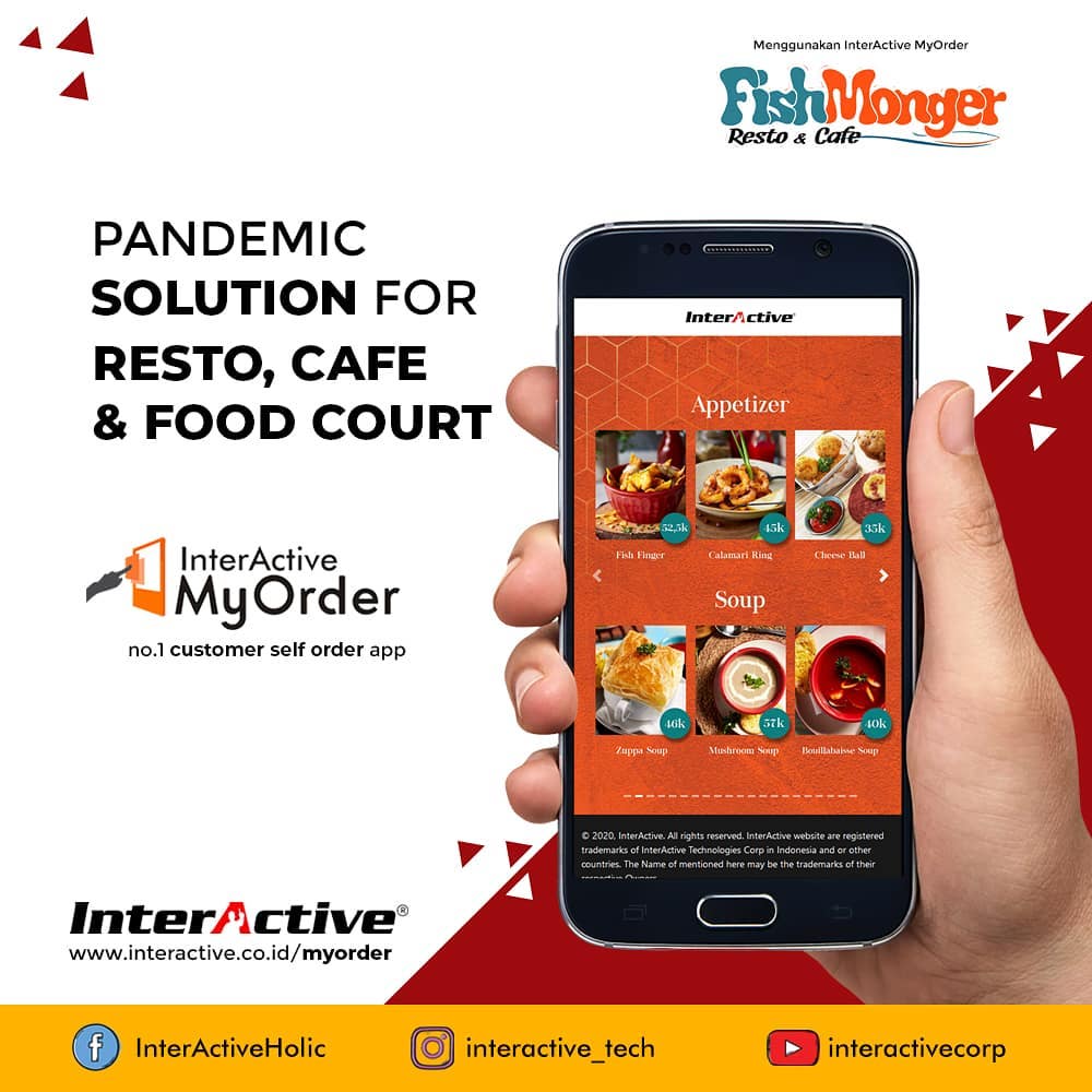 Klien InterActive MyResto Bisnis Fish Monger Resto & Cafe